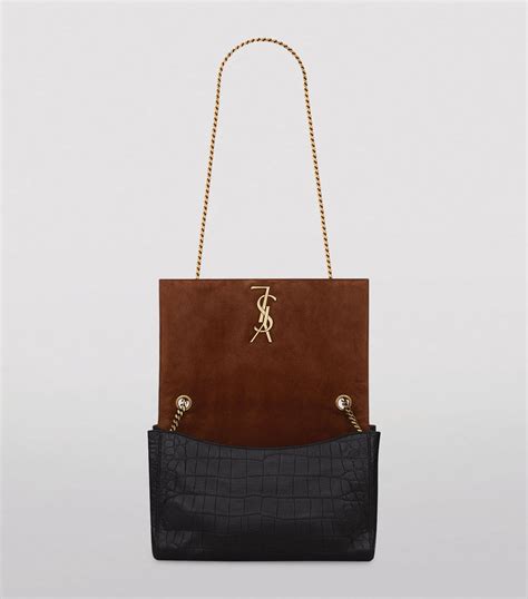 ysl reversible suede bag|ysl medium kate shoulder bag.